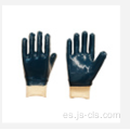 Guantes desechables de nitrilo azul sin polvo